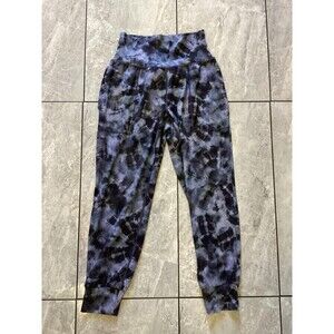 Athleta Jogger Pants Womens XS Petite Tie Dye Salutation High Rise Pocket